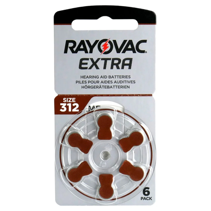 BATERIE AUDITIVA RAYOVAC 312 BLISTER 6 BUC [2]