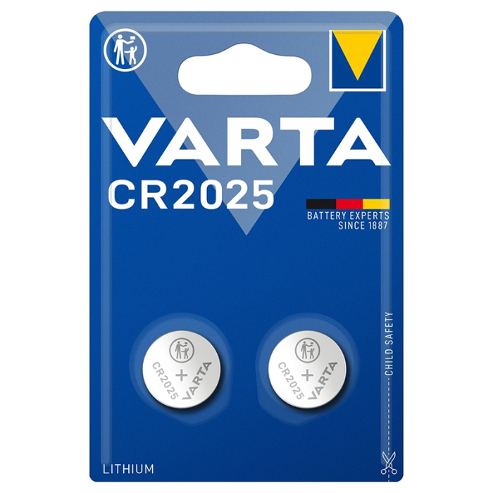 BATERIE CR2025 BLISTER 2 BUC VARTA [2]