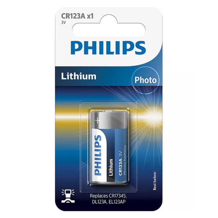 BATERIE LITHIUM CR123 BLISTER 1 BUC PHILIPS [3]
