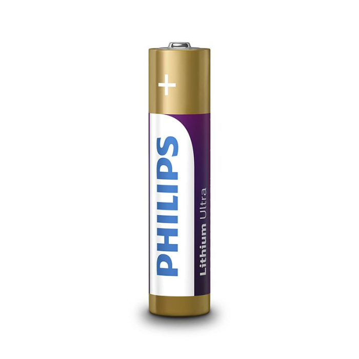 BATERIE LITHIUM ULTRA LR3 AAA BLISTER 4 BUC PHILIPS [3]