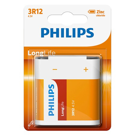 BATERIE LONGLIFE 3R12 BLISTER 1 BUC PHILIPS [1]