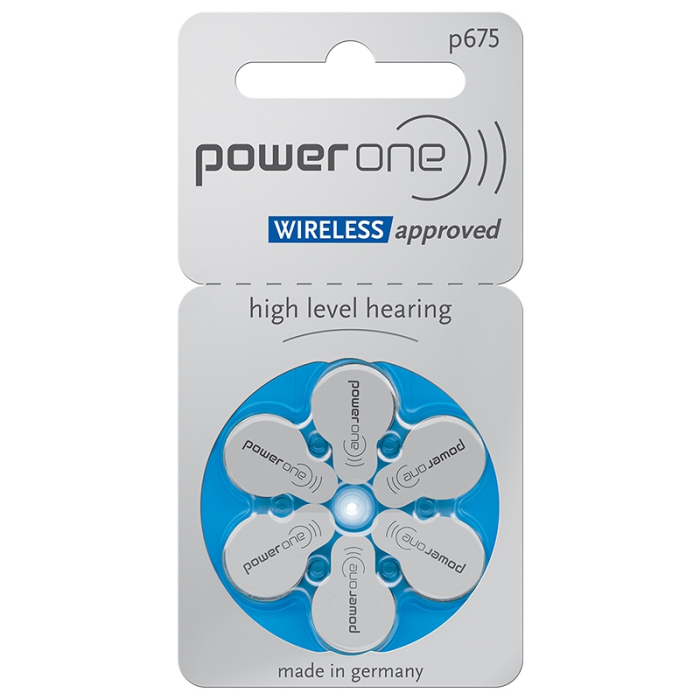 BATERII AUDITIVE POWER ONE P675 6B VARTA [2]