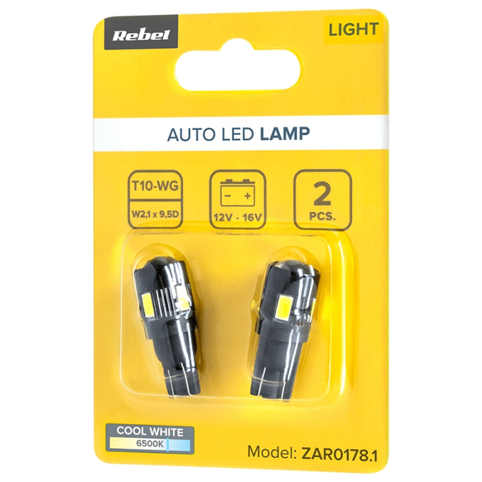 BEC LED AUTO CANBUS T10 5730 12V BLISTER 2 BUC [5]