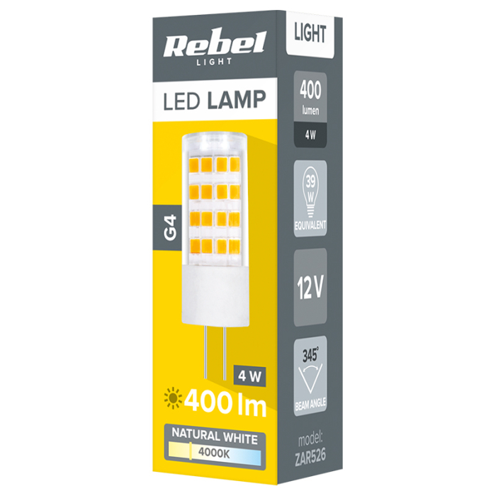 BEC LED G4 4W 4000K 12V REBEL [4]