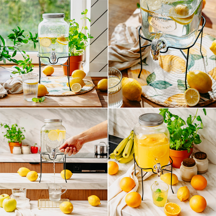 BORCAN LIMONADA 4 L CU STAND SI ROBINET [4]