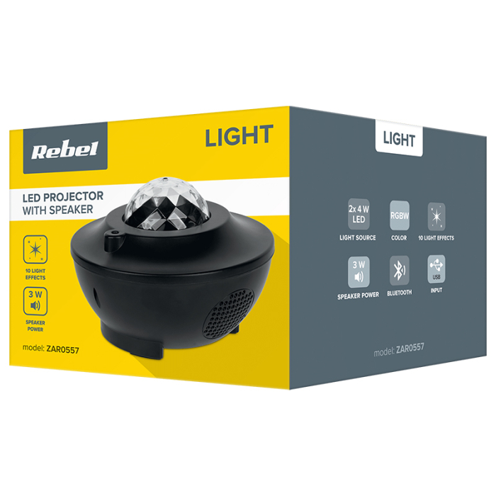 BOXA BLUETOOTH CU PROIECTOR LED [7]