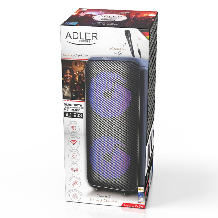 BOXA BLUETOOTH KARAOKE AD 1903 ADLER [4]