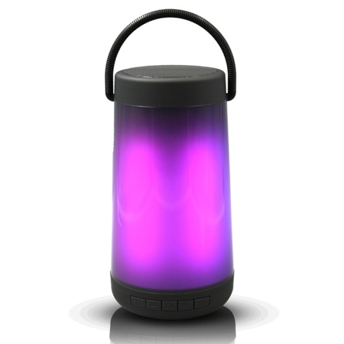 BOXA BLUETOOTH PORTABILA FULL LED PLATINET [2]