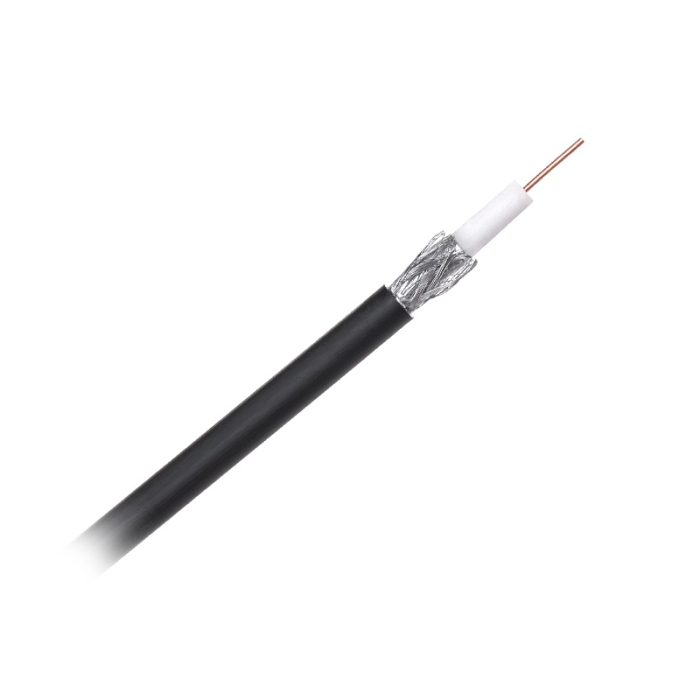CABLU COAXIAL F690BV+GEL NEGRU TAMBUR 305M [3]