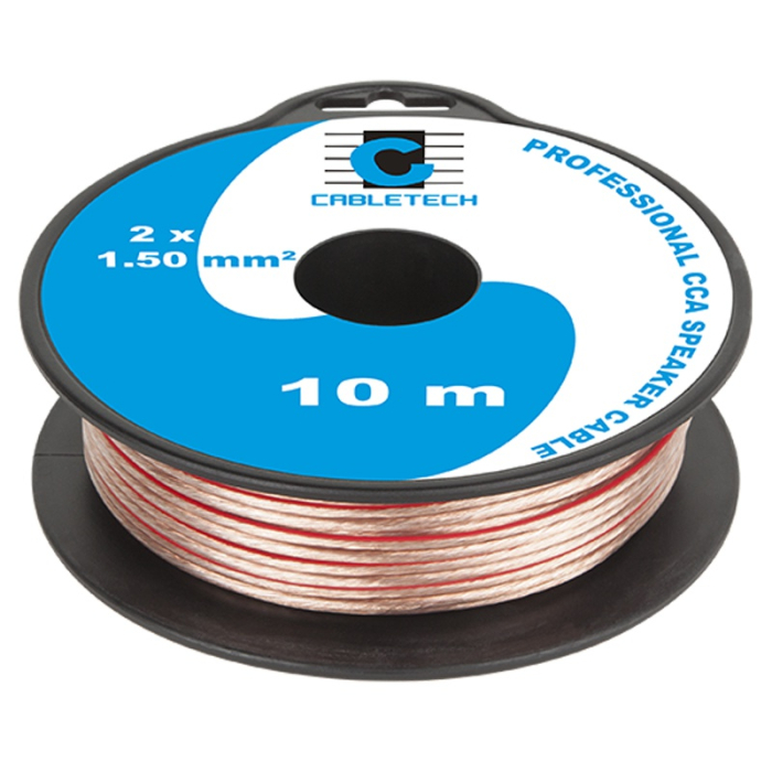 CABLU DIFUZOR CCA 2X1.50MM TRANSPARENT 10M [2]