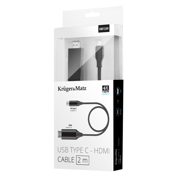 CABLU HDMI - USB TIP C 2M KRUGER&MATZ [3]