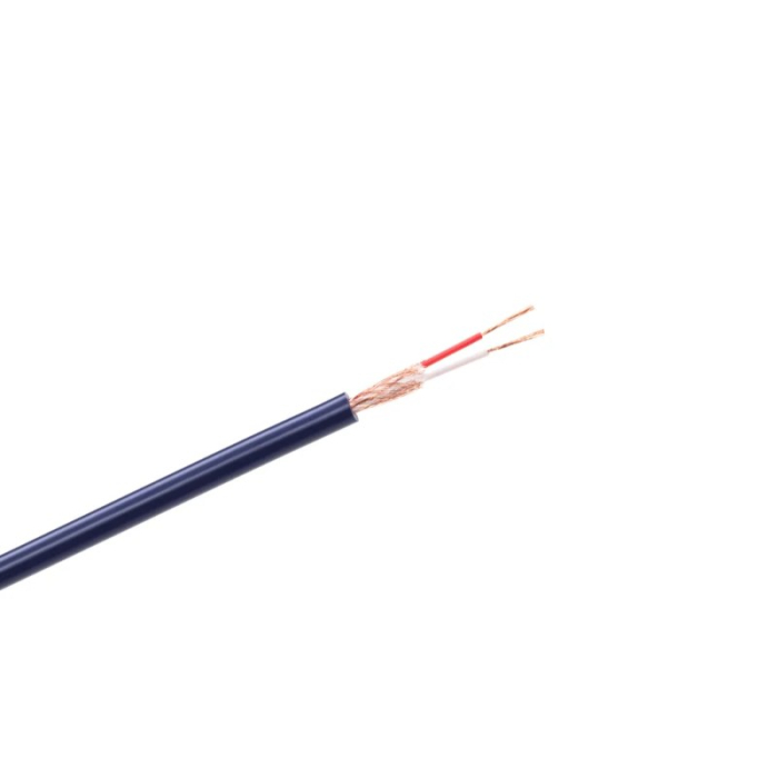 CABLU MICROFON STEREO ALBASTRU 6MM [4]