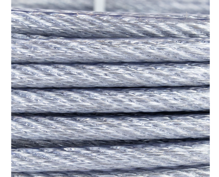 Cablu otel zincat Micul Fermier, plastifiat, diametru 4-5.5mm, lungime 25m [3]