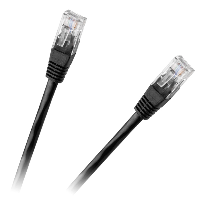 CABLU PATCHCORD UTP CAT6 2M NEGRU REBEL [2]