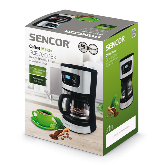 CAFETIERA CU FILTRU SCE 3700BK SENCOR [7]
