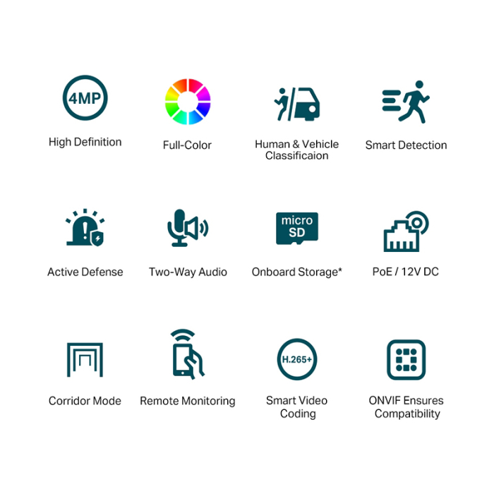 CAMERA SUPRAVEGHERE TURRET FULLCOLOR 2.8MM VIGI TP-LINK [4]