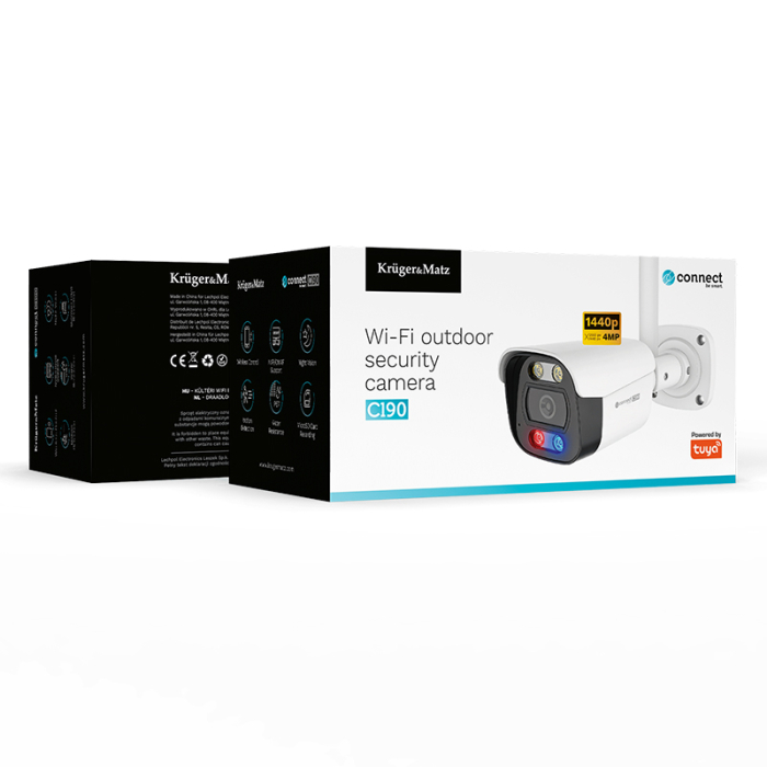 CAMERA WIFI CONNECT C190 TUYA KRUGER&MATZ [8]