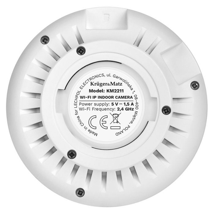 CAMERA WIFI CONNECT C70 TUYA FISHEYE KRUGER&MATZ [5]