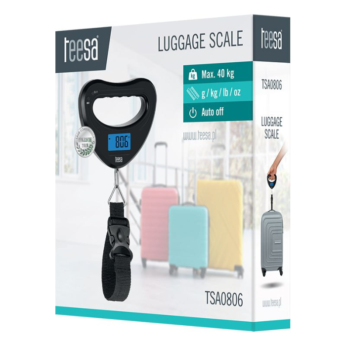 CANTAR BAGAJ MAX 40KG TEESA [4]