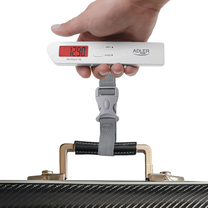 CANTAR BAGAJ MAX 50KG AD 8191 ALB ADLER [7]