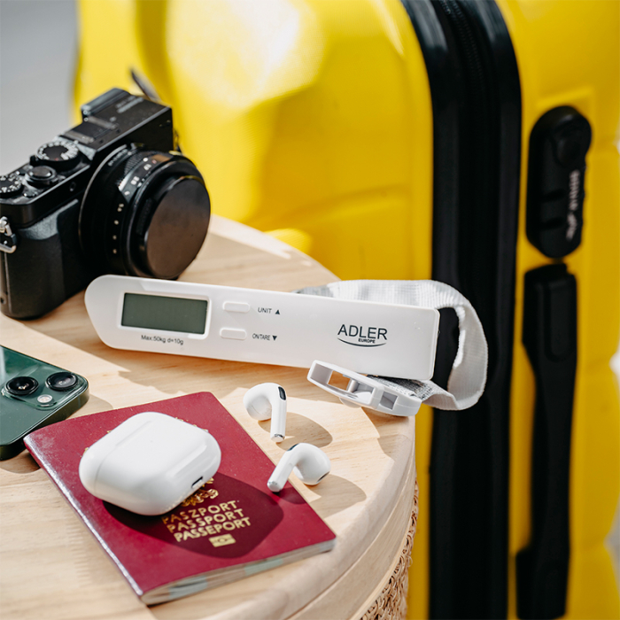 CANTAR BAGAJ MAX 50KG AD 8191 ALB ADLER [3]