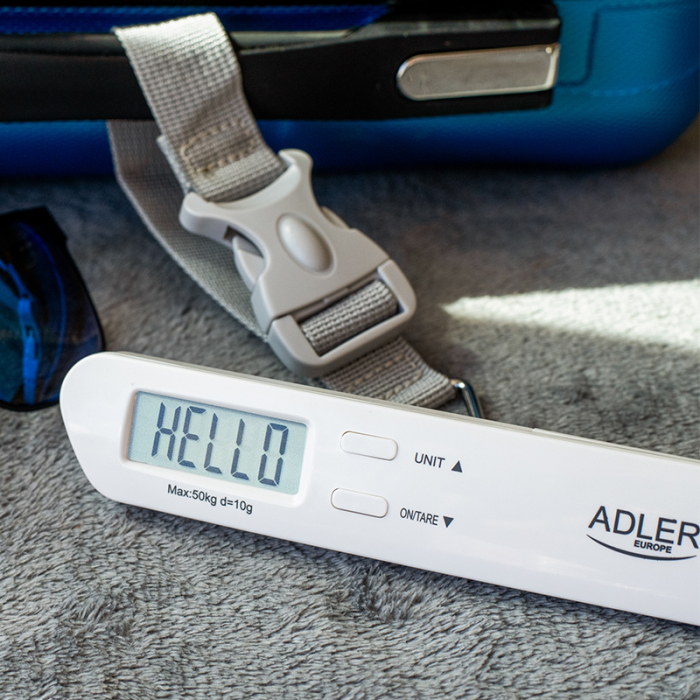 CANTAR BAGAJ MAX 50KG AD 8191 ALB ADLER [10]