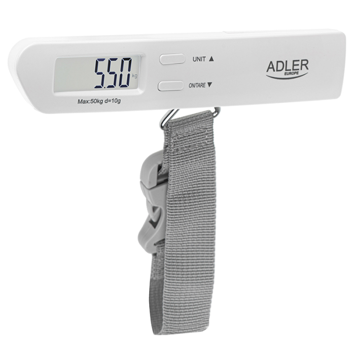 CANTAR BAGAJ MAX 50KG AD 8191 ALB ADLER [2]