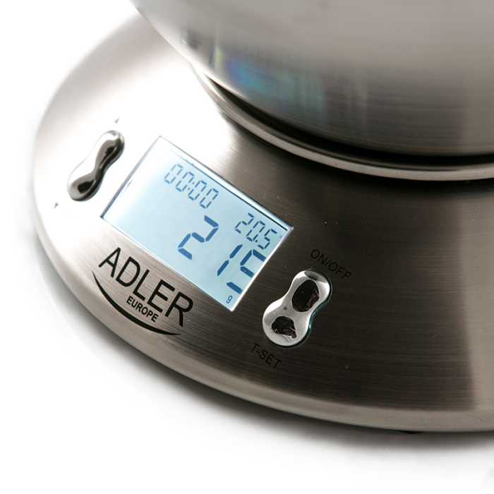 CANTAR BUCATARIE CU BOL INOX 1.8L ADLER [4]