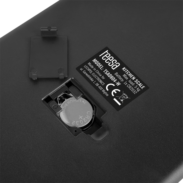 CANTAR BUCATARIE STICLA ALB TEESA [6]