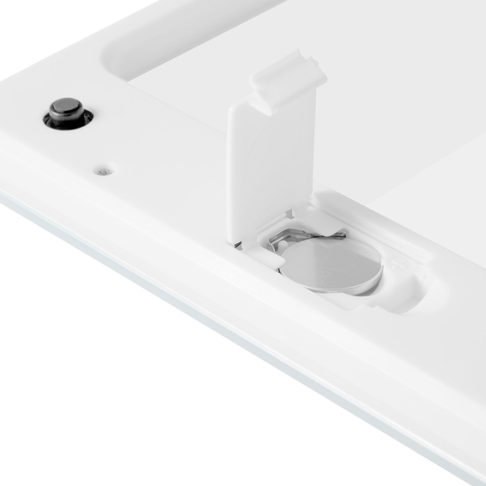 CANTAR BUCATARIE STICLA SECURIZATA ALB SENCOR [6]