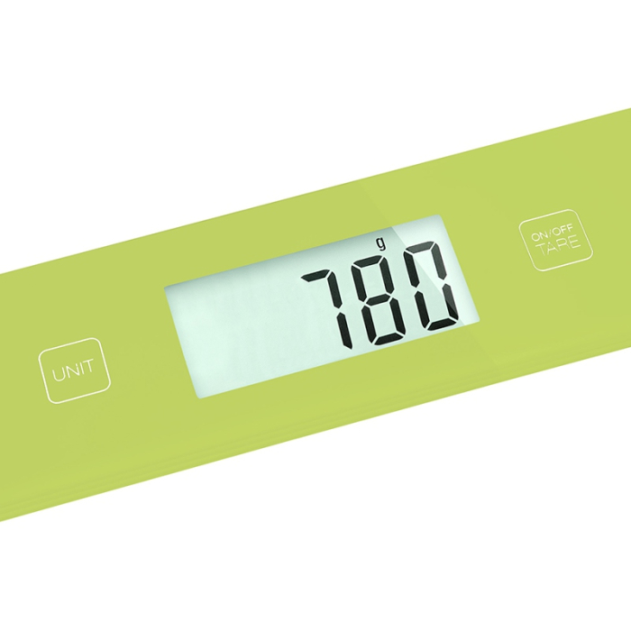 CANTAR BUCATARIE STICLA SECURIZATA VERDE SENCOR [5]