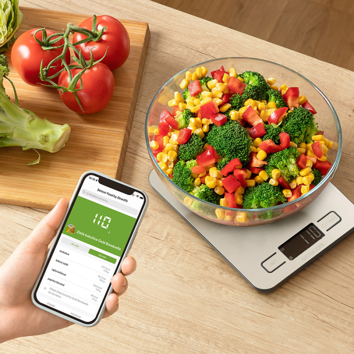 CANTAR DE BUCATARIE SMART BLUETOOTH SENCOR [5]