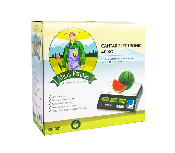 Cantar electronic Micul Fermier 40Kg afisaj dublu model 1 [4]