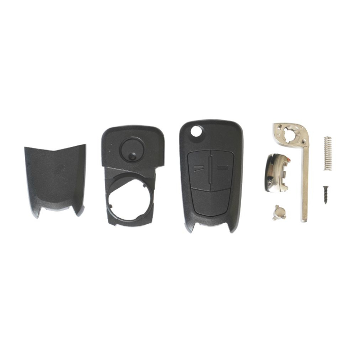 CARCASA CHEIE CONTACT PENTRU OPEL ASTRA / CORSA / TIGRA / VECTRA, 2 BUTOANE, CU CHEIE [3]