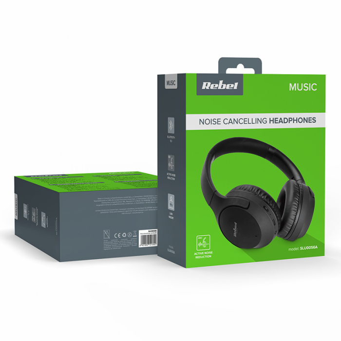 CASTI AUDIO FARA FIR CU CITITOR SD SI RADIO REBEL [7]