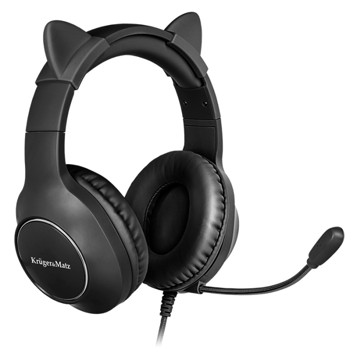 CASTI GAMER KIDS KRUGER&MATZ NEGRU [2]