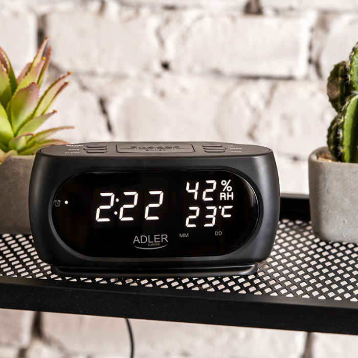 CEAS ALARMA CU AFISARE TEMPERATURA SI UMIDITATE ADLER [9]