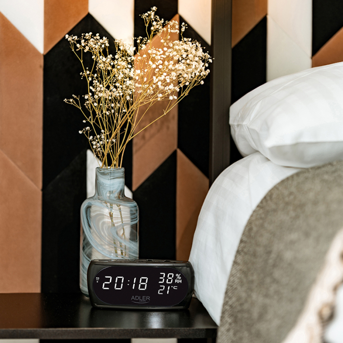 CEAS ALARMA CU AFISARE TEMPERATURA SI UMIDITATE ADLER [7]