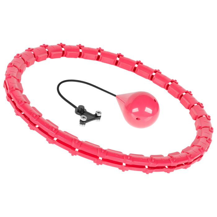 CERC FITNESS SMART HULA HOOP 50 CM ROZ REBEL ACTIVE [2]
