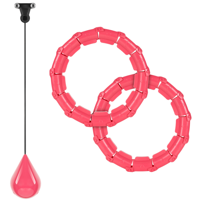 CERC FITNESS SMART HULA HOOP 50 CM ROZ REBEL ACTIVE [8]