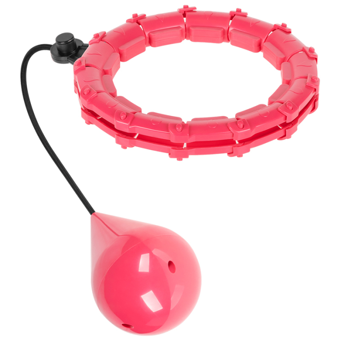 CERC FITNESS SMART HULA HOOP 50 CM ROZ REBEL ACTIVE [7]