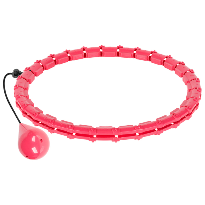 CERC FITNESS SMART HULA HOOP 50 CM ROZ REBEL ACTIVE [5]