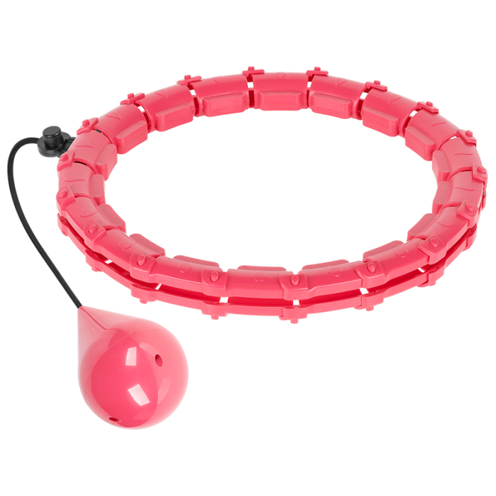 CERC FITNESS SMART HULA HOOP 50 CM ROZ REBEL ACTIVE [6]