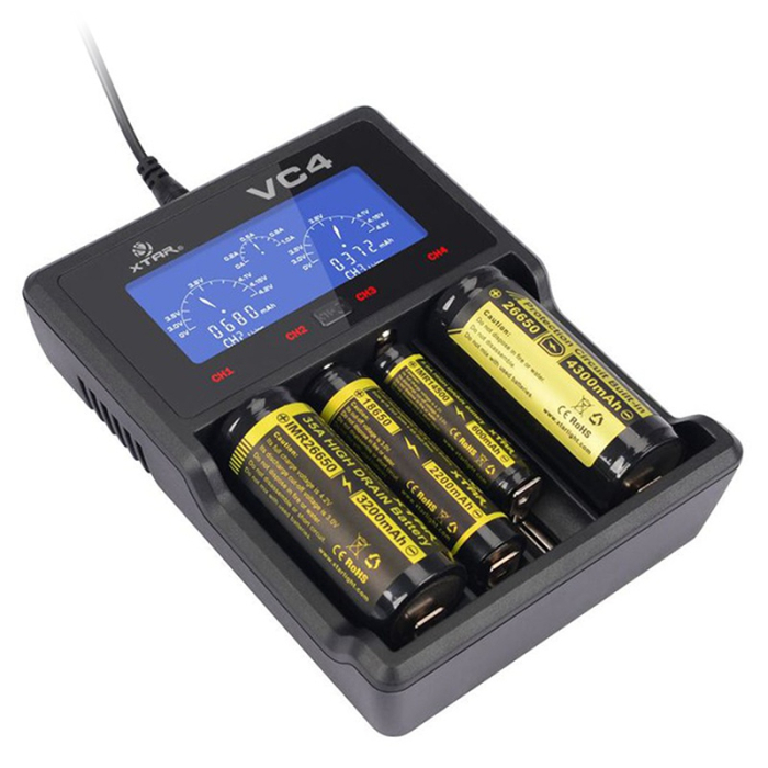 CHARGER ACUMULATORI LI-ION SI NIMH XTAR VC4 [3]