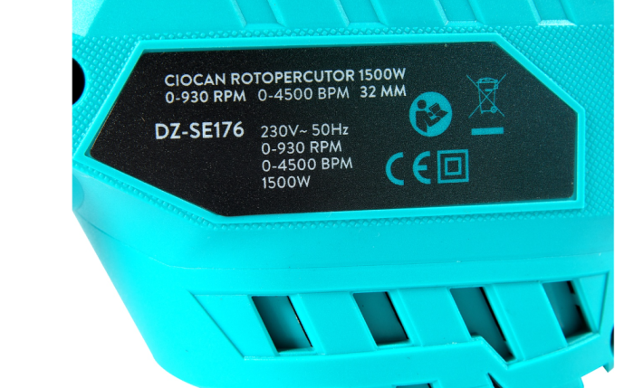 Ciocan rotopercutor 1500W 930rpm 4500bpm 32mm [7]