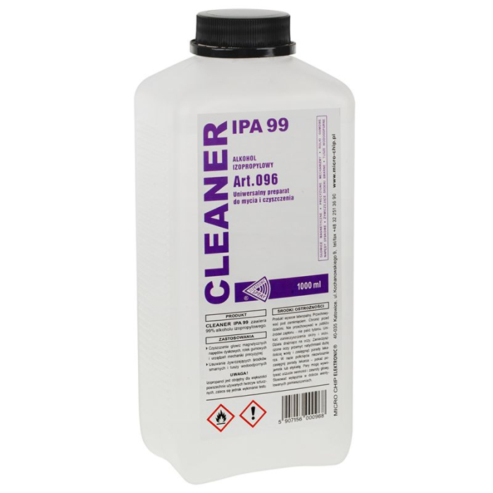 CLEANER ALCOOL IZOPROPILIC IPA PURITATE 99 1L MICROCHI [2]