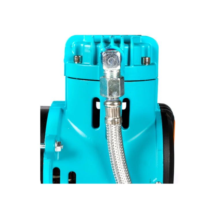 Compresor Detoolz 24L fara ulei, 1500 W, debit 154L/min, 8 bar, 2 prize de aer [2]