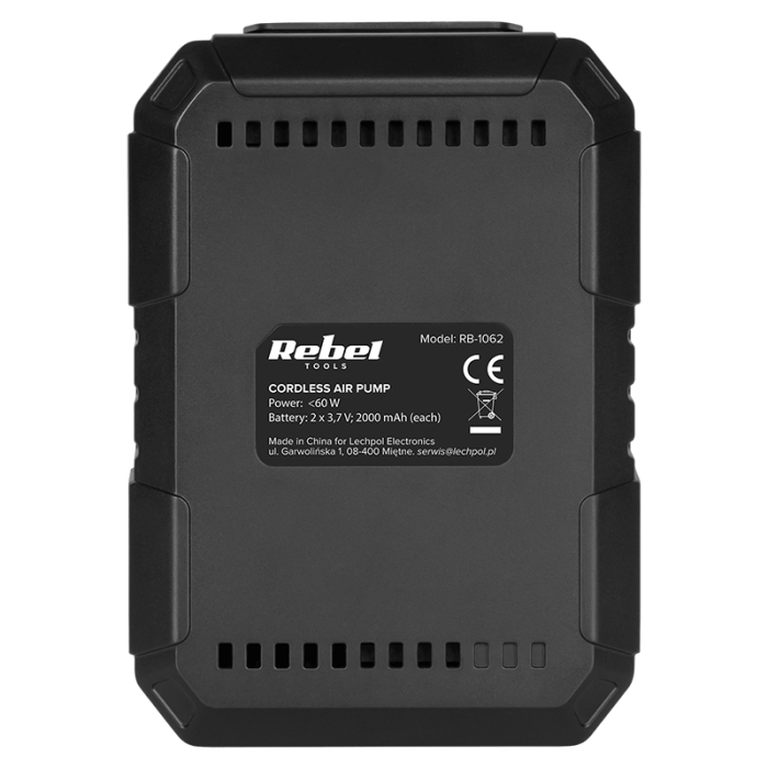 COMPRESOR PORTABIL 4000MAH REBEL [5]