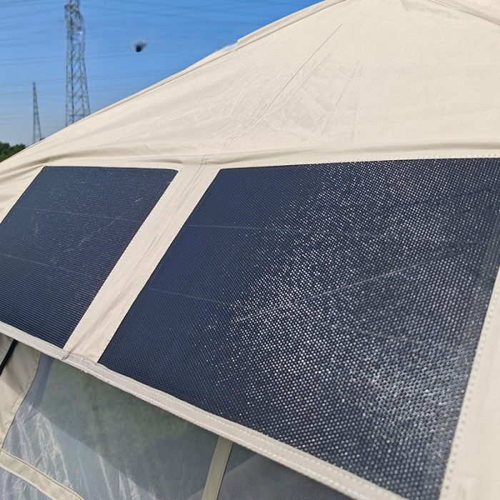 CORT CAMPING SOLAR 52W 2000MAH 2-3 PERSOANE [9]