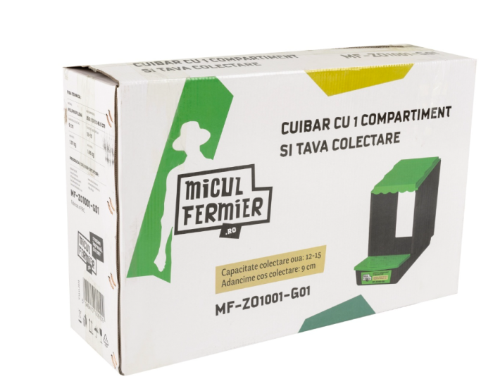 Cuibar Micul Fermier, 1C, cu tava de colectare [4]